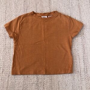 ❤️SOLD❤️ Rust Colored Zara T Shirt